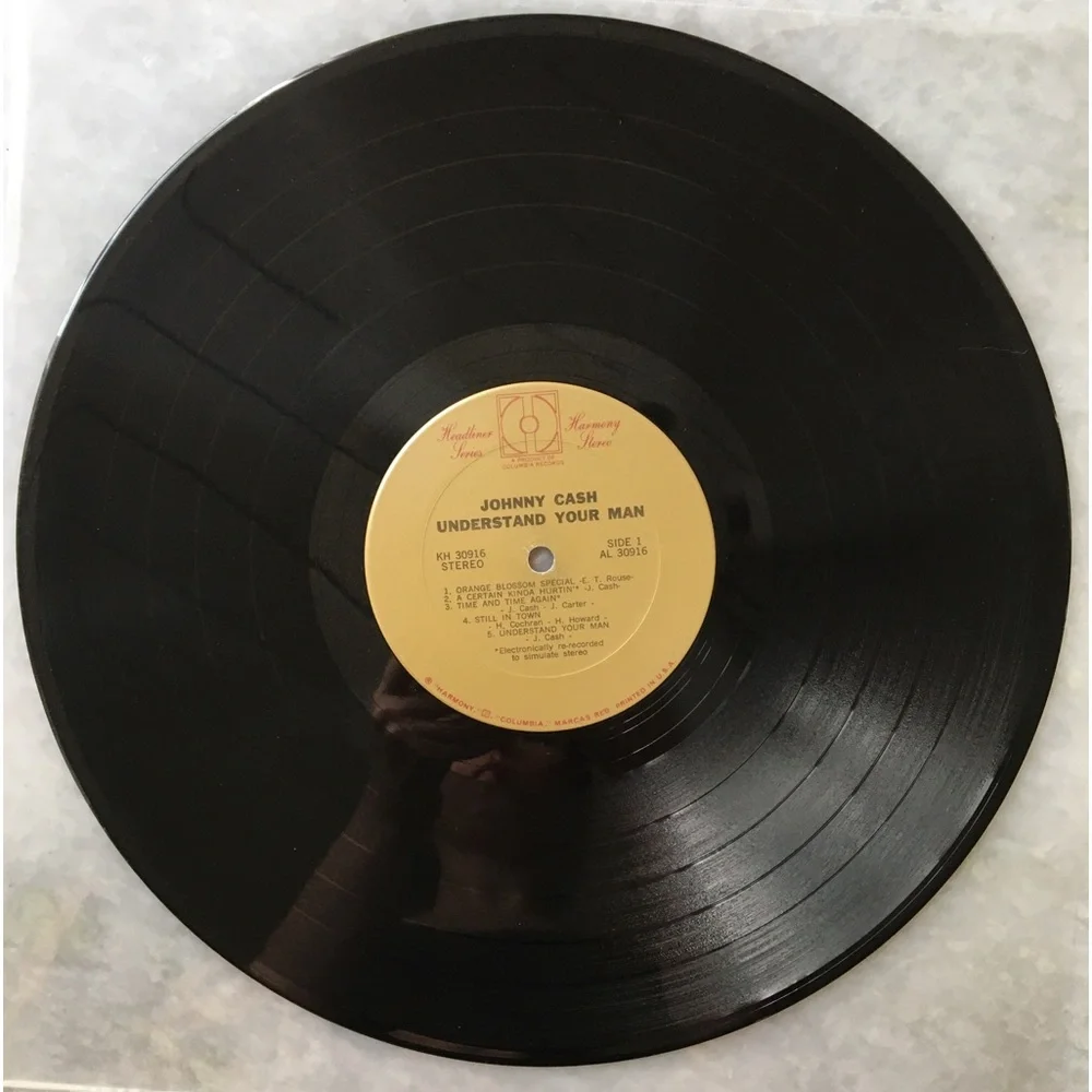 Johnny Cash 'Understand Your Man' Vinyl Record - Picture 12 of 13